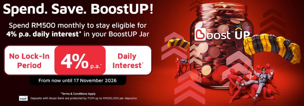 BoostUP Jar
