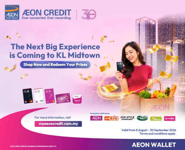 Shop Now and Stand a Chance to Win Up to RM500 in AEON Vouchers!
