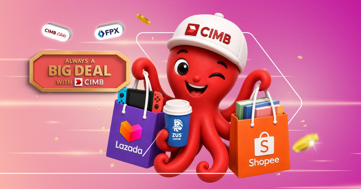 CIMB Clicks FPX Campaign – Win RM500 from Your Shopping
