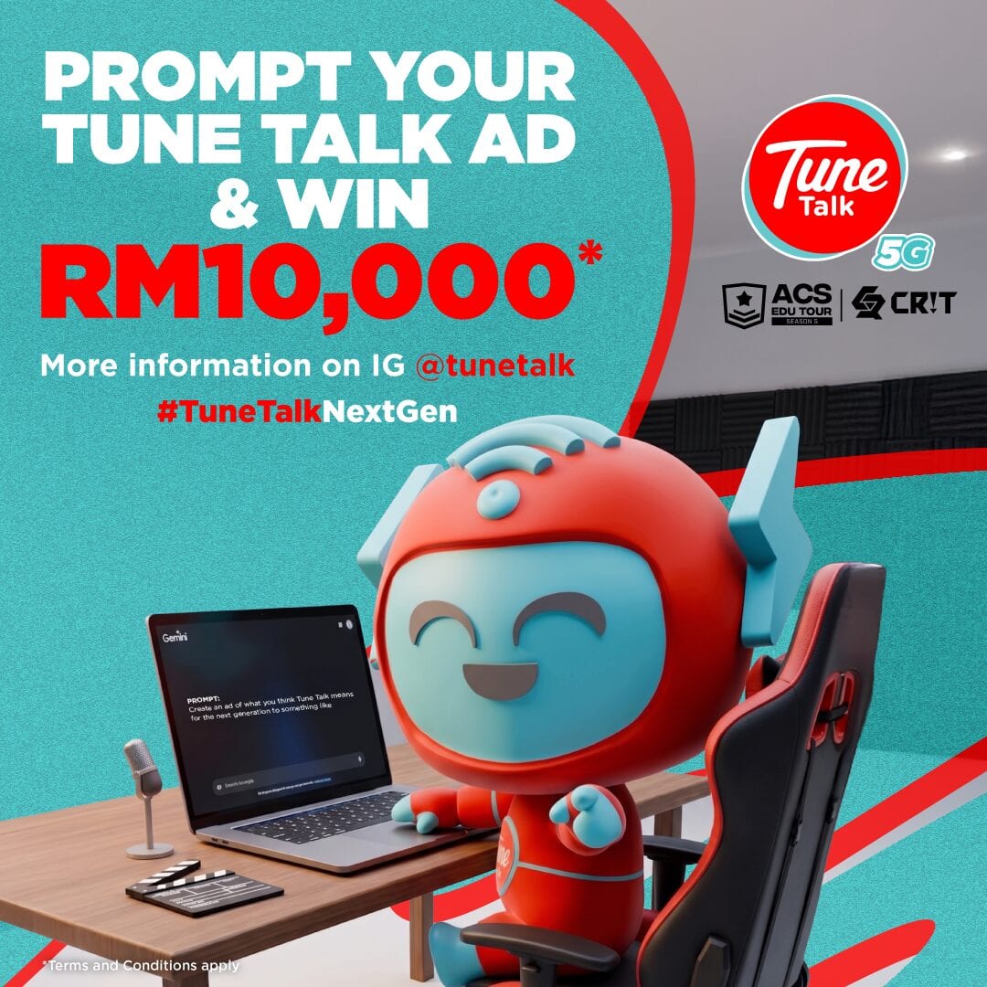 Tune Talk NextGEN: Create AI-Generated Ads to Win RM10,000