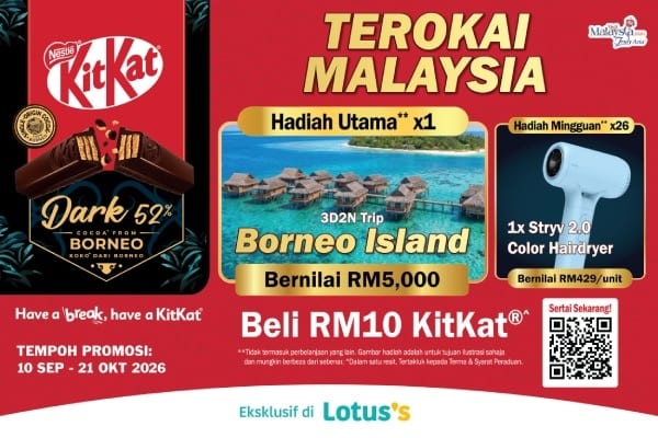 KitKat Buy and Win [Lotus's Exclusive] – Kit Kat Dark Borneo
